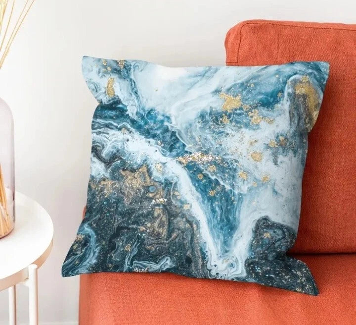 2pcs rock textured abstract Cushion Cover for Living Room Decor elevate in style