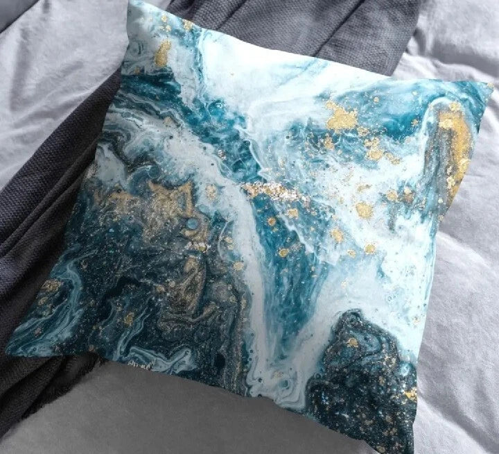 2pcs rock textured abstract Cushion Cover for Living Room Decor elevate in style
