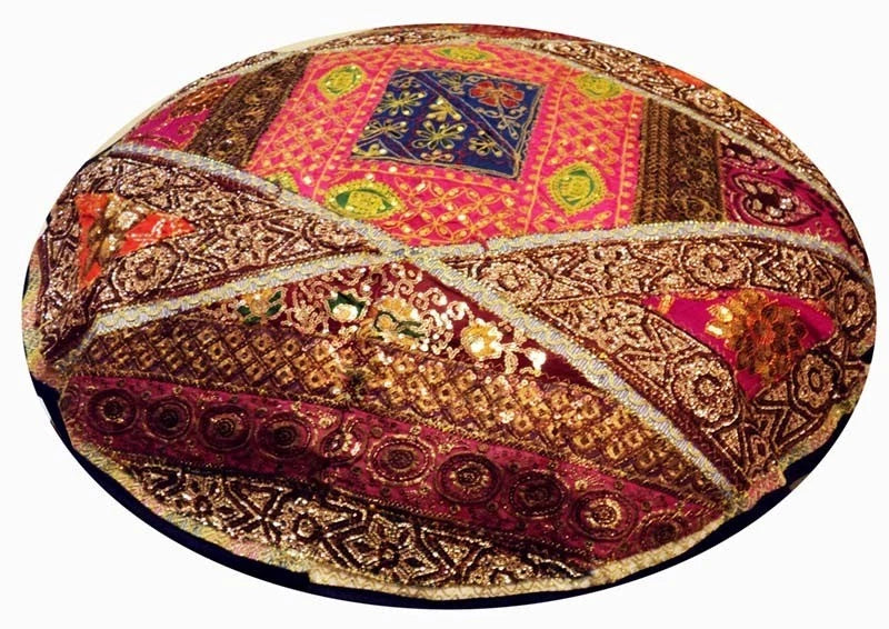 33% OFF 40" STUNNING ART DÉCOR SARI ACCENT THROW FLOOR BED CUSHION PILLOW COVER