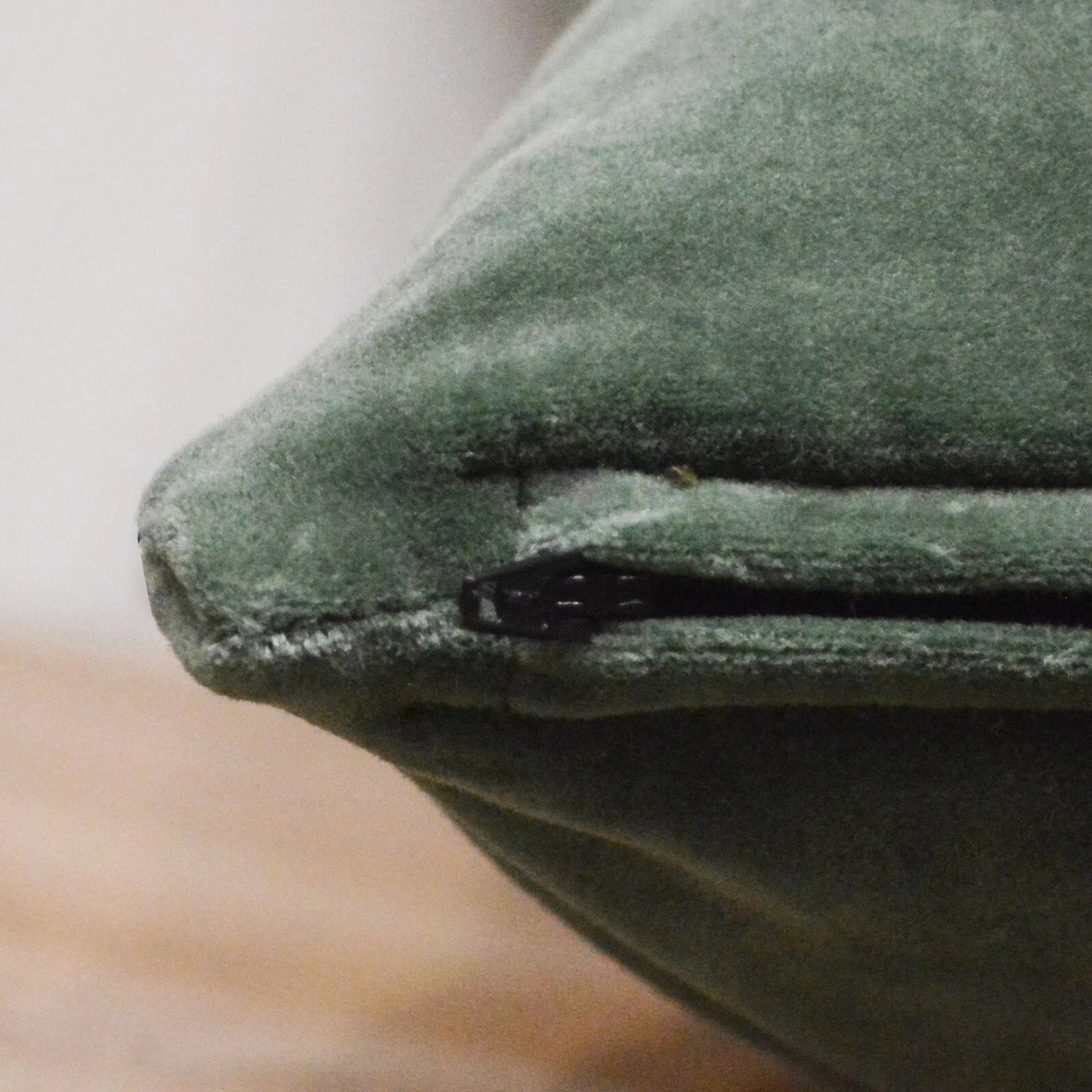 2pc 22x22 Sage Cotton Velvet Throw Pillow Covers Soft Cozy Decorative Home Décor