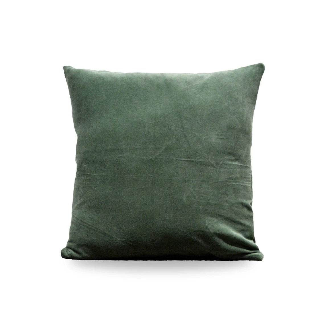 2pc 22x22 Sage Cotton Velvet Throw Pillow Covers Soft Cozy Decorative Home Décor