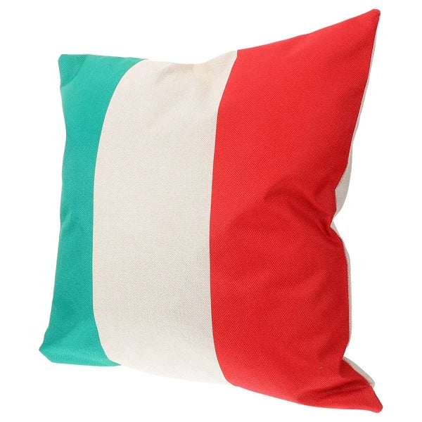 2pcs Italy Flag Pattern Throw Pillow Case Cushion Cover Pillowcase Home Sofa