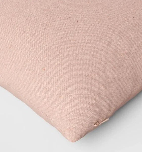 2pk Reversible Woven Cotton/Polyester Square Throw Pillow Covers - Room Essentia