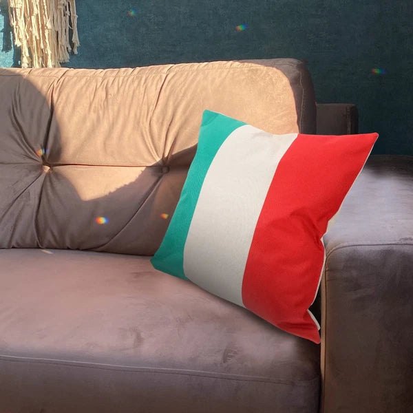 2pcs Italy Flag Pattern Throw Pillow Case Cushion Cover Pillowcase Home Sofa