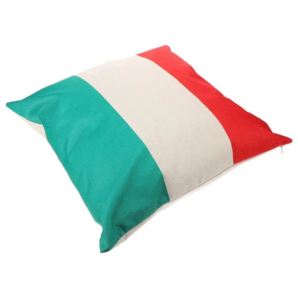 2pcs Italy Flag Pattern Throw Pillow Case Cushion Cover Pillowcase Home Sofa