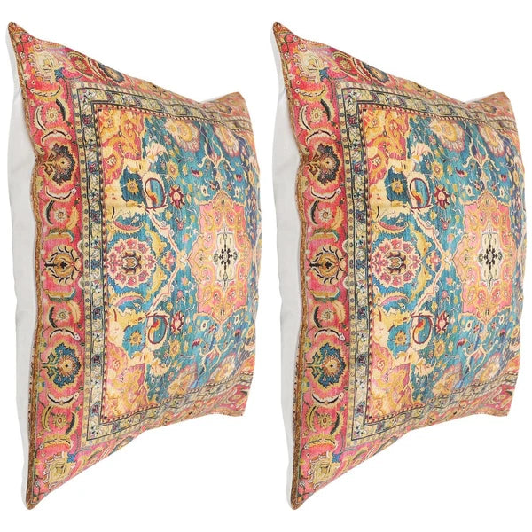2 Pcs Pillow Case Throw Cushion Cover Boho Style Living Room Covers