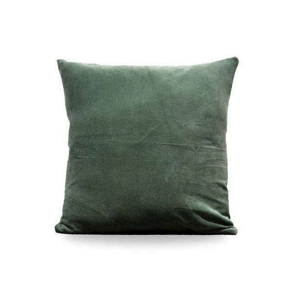 2pc 22x22 Sage Cotton Velvet Throw Pillow Covers Soft Cozy Decorative Home Décor