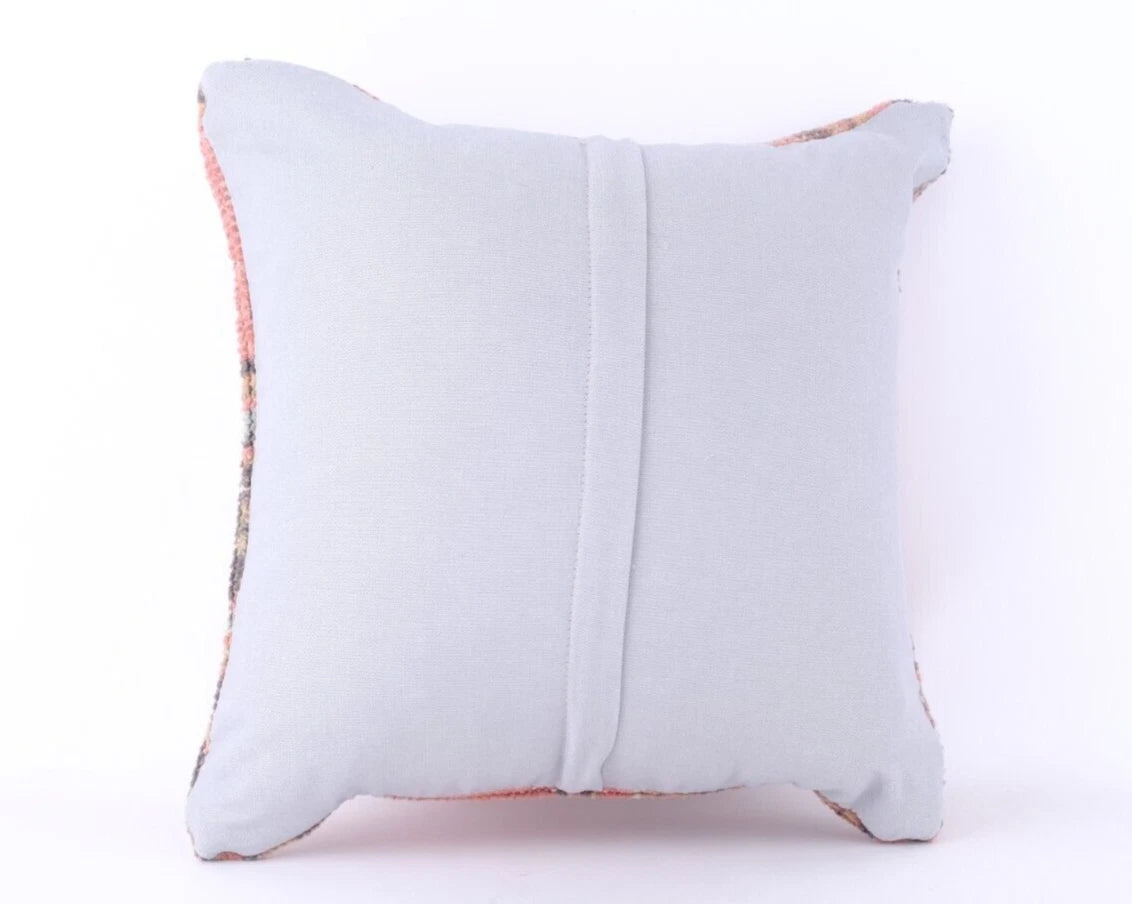 18"x18" 45x45 Hand Knotted Turkish Anatolian Vintage Pillow Cover Cushion