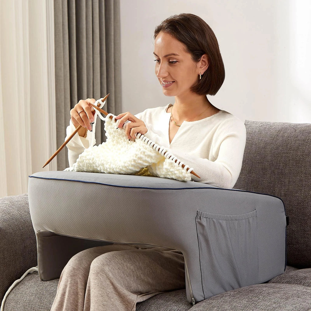Reading Pillow for Gaming, Extra Large Laptop Pillow for Adult, Memory Foam L...