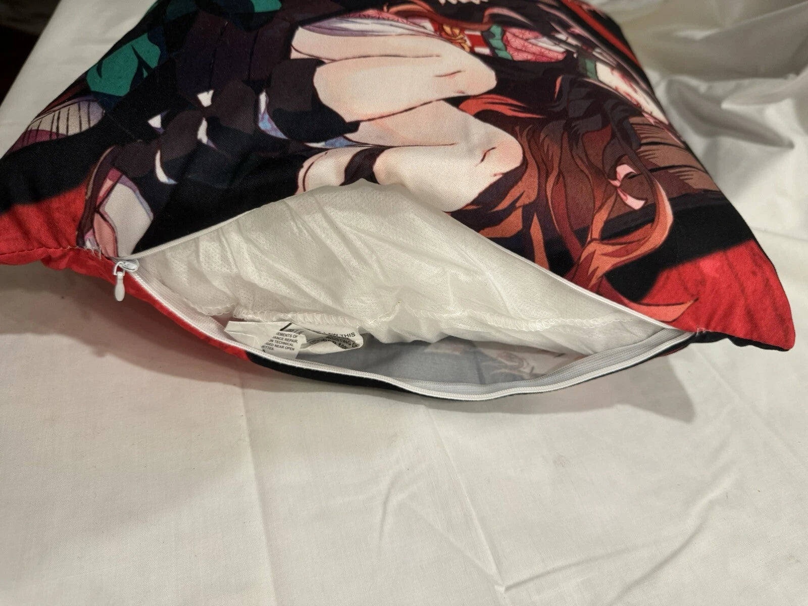 Demon Slayer Anime Throw Pillow Case Cover Home Sofa Decor Square Cushion Case