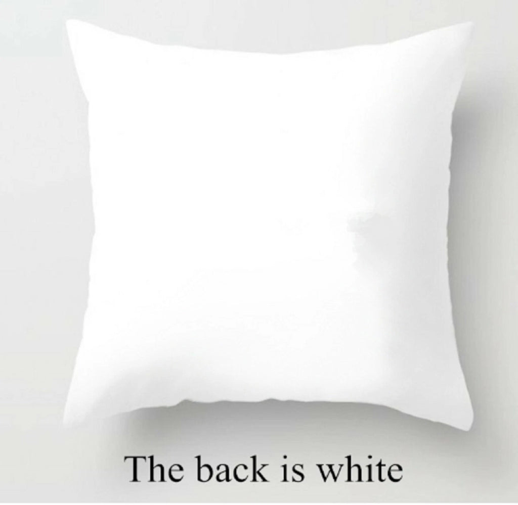 1x 45x45cm Sofa Cushion Cover Pillow Case Christmas Snow Flake Xmas Decoration