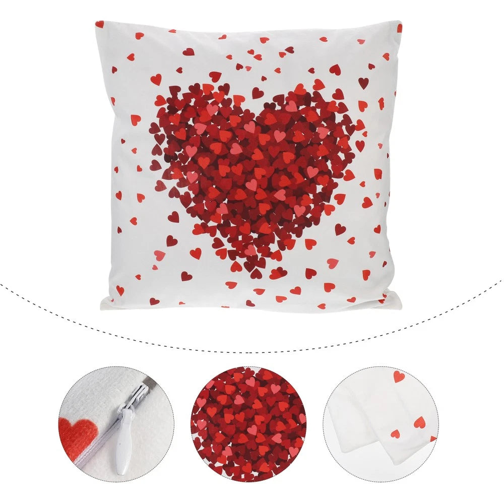 Love Cushion Valentines Day Pillows Cover Valentine's Pillowcover