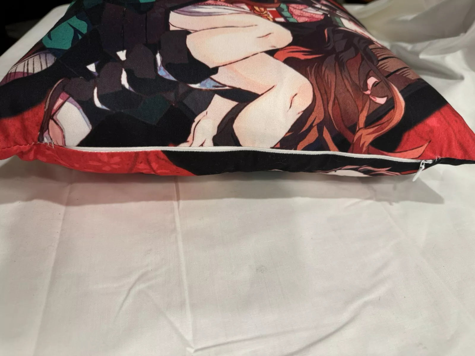 Demon Slayer Anime Throw Pillow Case Cover Home Sofa Decor Square Cushion Case