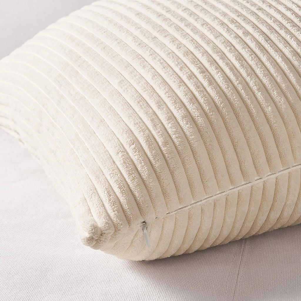 Topfinel 4 Packs Neutral Decorative Throw Pillows Covers 20x20 Inch for Livin...