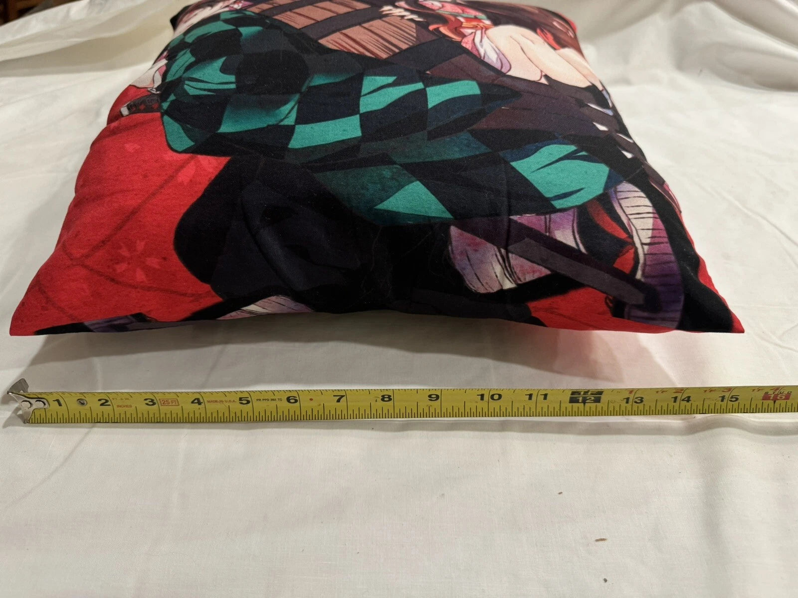 Demon Slayer Anime Throw Pillow Case Cover Home Sofa Decor Square Cushion Case