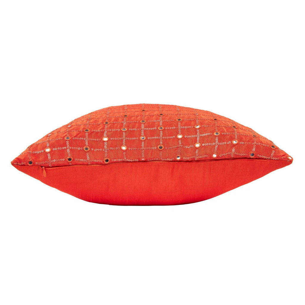 decorative home decor accent orange throw pillows for couch living room 18x18 2p