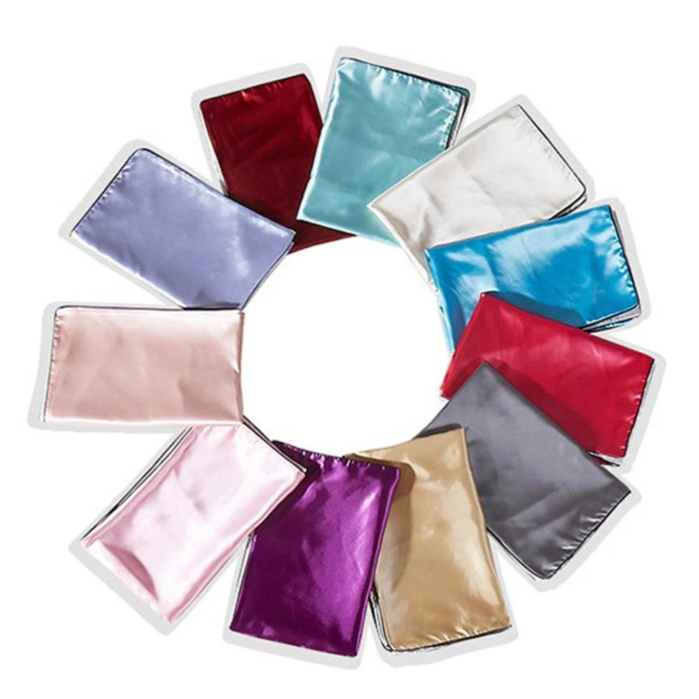 Sofa Cushion Cases Silk Bedding Accessories Silk Throw Sleeping Pillows Cover