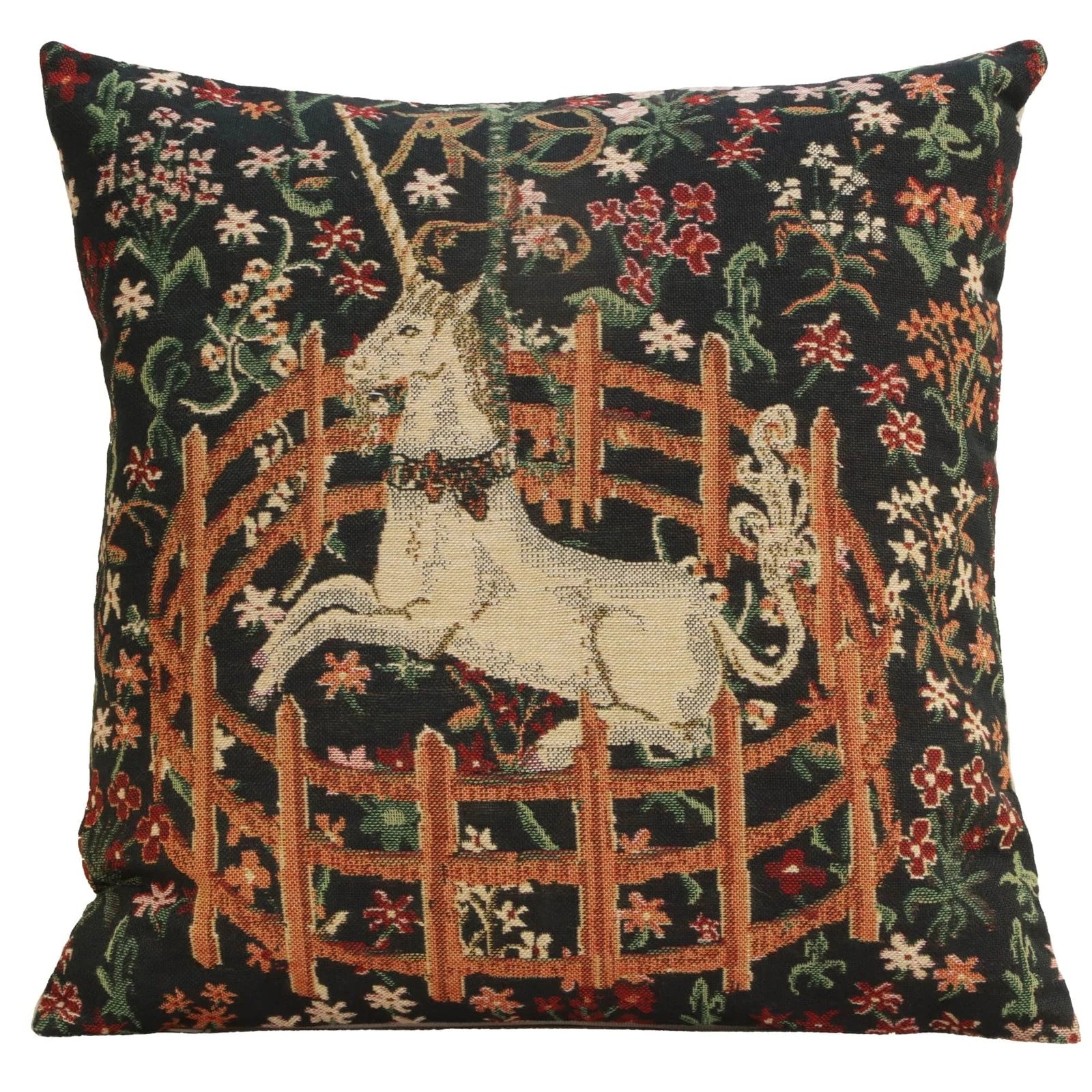 Charlotte Home Furnishings Couch Pillow Covers 16X16 in, Unicorn Decorative T...