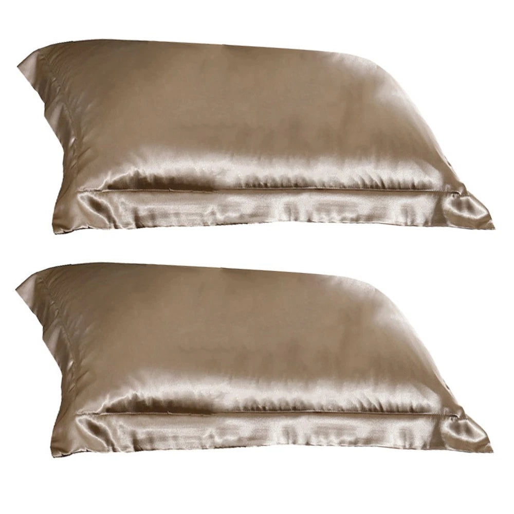 Sofa Cushion Cases Silk Bedding Accessories Silk Throw Sleeping Pillows Cover