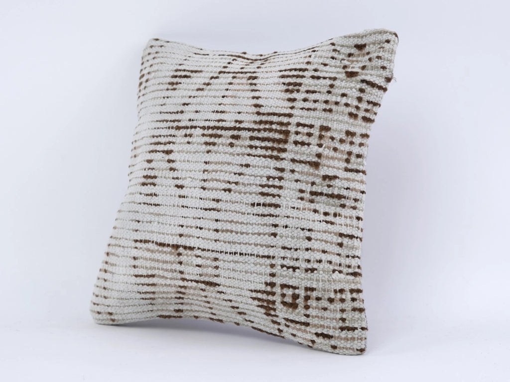 Ethnic Kilim Pillow Cover, 12x12 Turkish Kilim Pillowcase,Antique Pillow Cushion