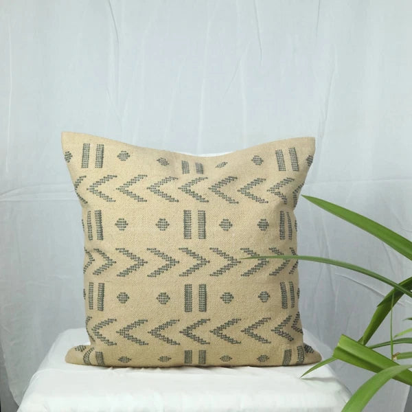 Moroccan style Sabra pillow cover elegant yellow cushion cover for outdoor decor