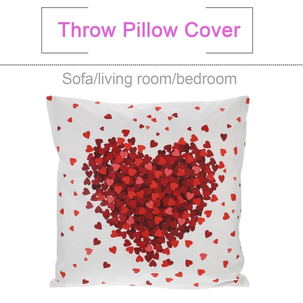 Love Cushion Valentines Day Pillows Cover Valentine's Pillowcover
