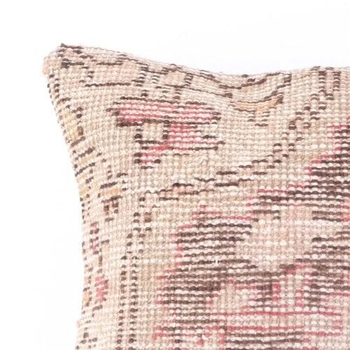 Vintage Handmade Turkish Wool/Cotton Kilim Pillow Cover Cushion Cover 16''x16''