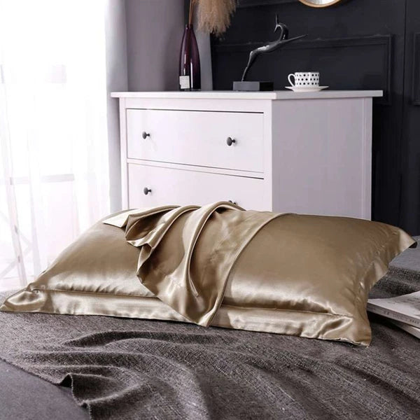 Sofa Cushion Cases Silk Bedding Accessories Silk Throw Sleeping Pillows Cover