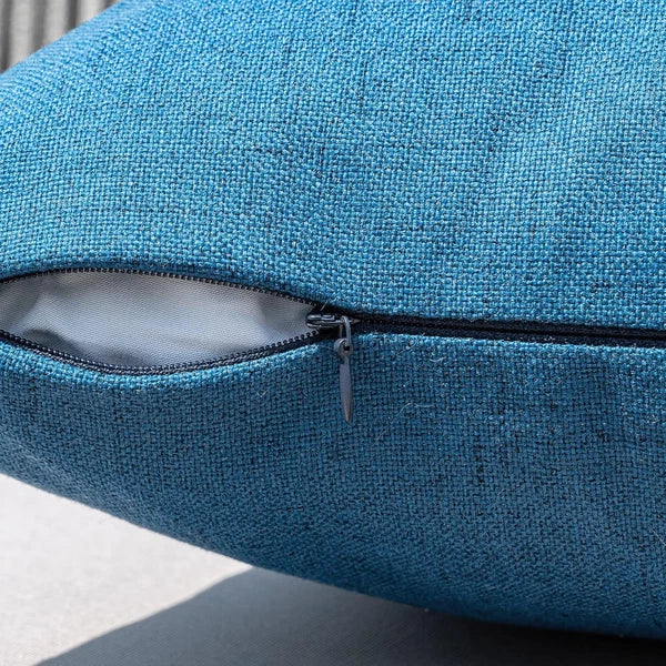 Pack of 2 Outdoor Throw Pillow Covers Waterproof Decorative Soft Pillowcases Lin