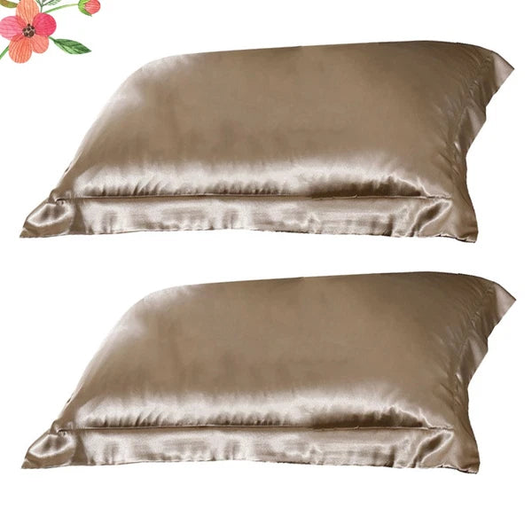 Sofa Cushion Cases Silk Bedding Accessories Silk Throw Sleeping Pillows Cover
