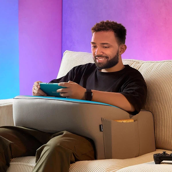 Reading Pillow for Gaming, Extra Large Laptop Pillow for Adult, Memory Foam L...