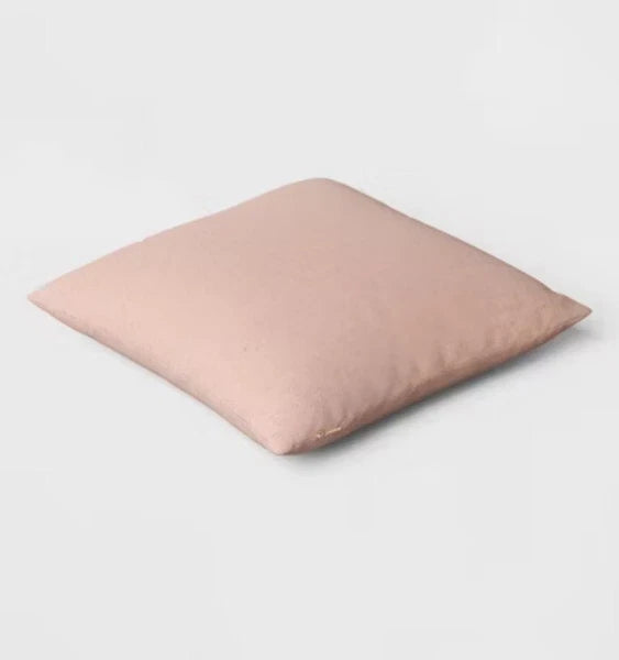 2pk Reversible Woven Cotton/Polyester Square Throw Pillow Covers - Room Essentia
