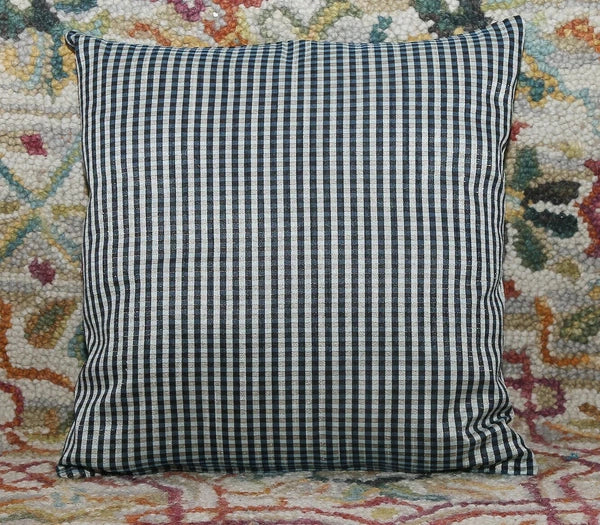 Ethnic 16 " Striped Indian Dupioni Brocade Silk Pillow/Cushion Cover Multi Color