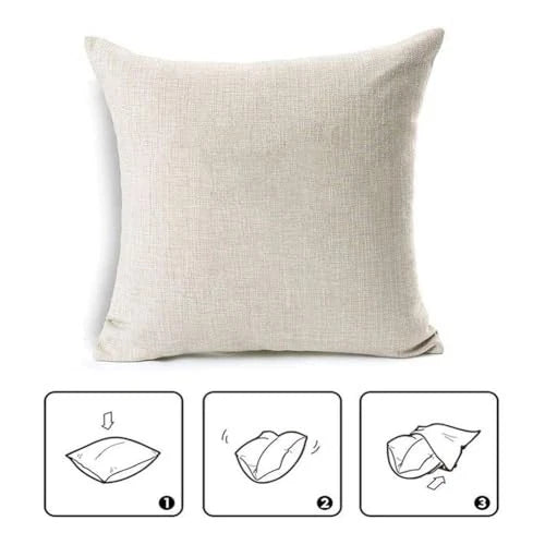 Hello Sunshine Summer Decorative Throw Pillow Covers Sunflower 18 x 18-Inch Hss