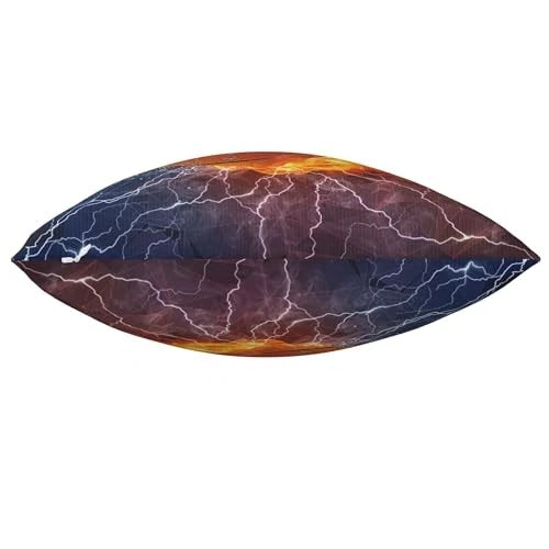 18" x 18" Basketball Pillow Covers for Boys Teens Men Room, Basketball Pattern