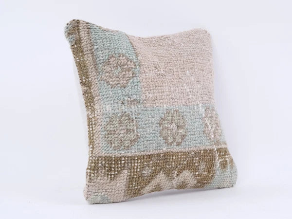 Jute Cushion Cover Home Deco Vintage Throw Case Square Kilim Pillow Handmade 12"