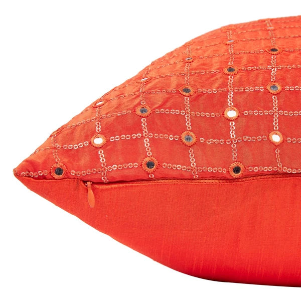 decorative home decor accent orange throw pillows for couch living room 18x18 2p