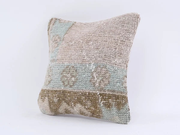 Jute Cushion Cover Home Deco Vintage Throw Case Square Kilim Pillow Handmade 12"