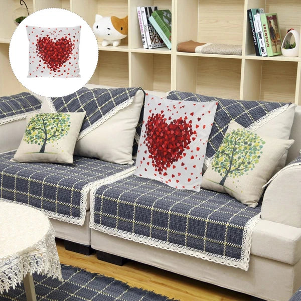 Love Cushion Valentines Day Pillows Cover Valentine's Pillowcover