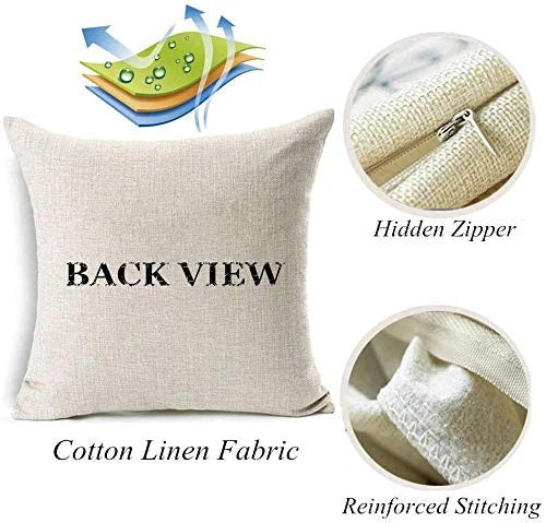 Fukeen Set of 4 Throw Pillow Covers Modern 18" x 18" (Pack of 4) Home Geometric