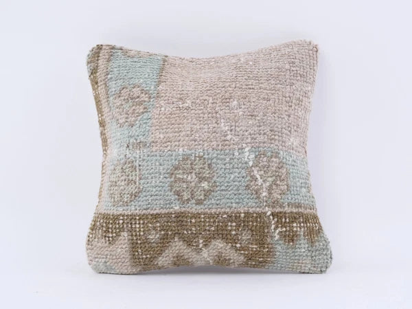 Jute Cushion Cover Home Deco Vintage Throw Case Square Kilim Pillow Handmade 12"