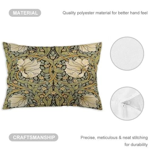 Pimpernel William Morris Throw Pillow Covers 12x20 Inch 12"x20" Color 5