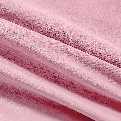 Pack of 2 Velvet Throw Pillows Spring 18" x 18" (Pack of 2) Baby Pink