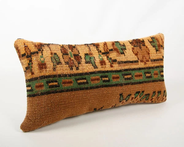 Kilim Pillow Cover Turkish Southwestern Bohemien Moroccan Boho Kilim Rug Cover