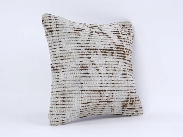 Ethnic Kilim Pillow Cover, 12x12 Turkish Kilim Pillowcase,Antique Pillow Cushion