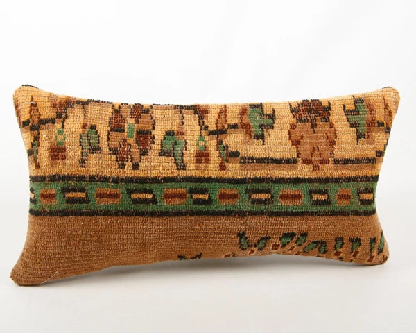 Kilim Pillow Cover Turkish Southwestern Bohemien Moroccan Boho Kilim Rug Cover